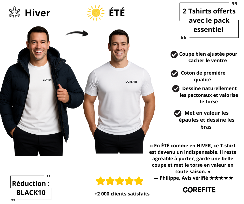 #1 Meilleure Vente Le T-Shirt Corefite
